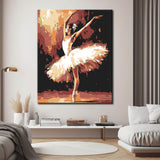 Malen nach Zahlen Primaballerina