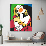 Grind nach Zahlen Picasso Dame
