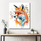 Paint by Numbers Fox Animals Modern Animal Art Painting