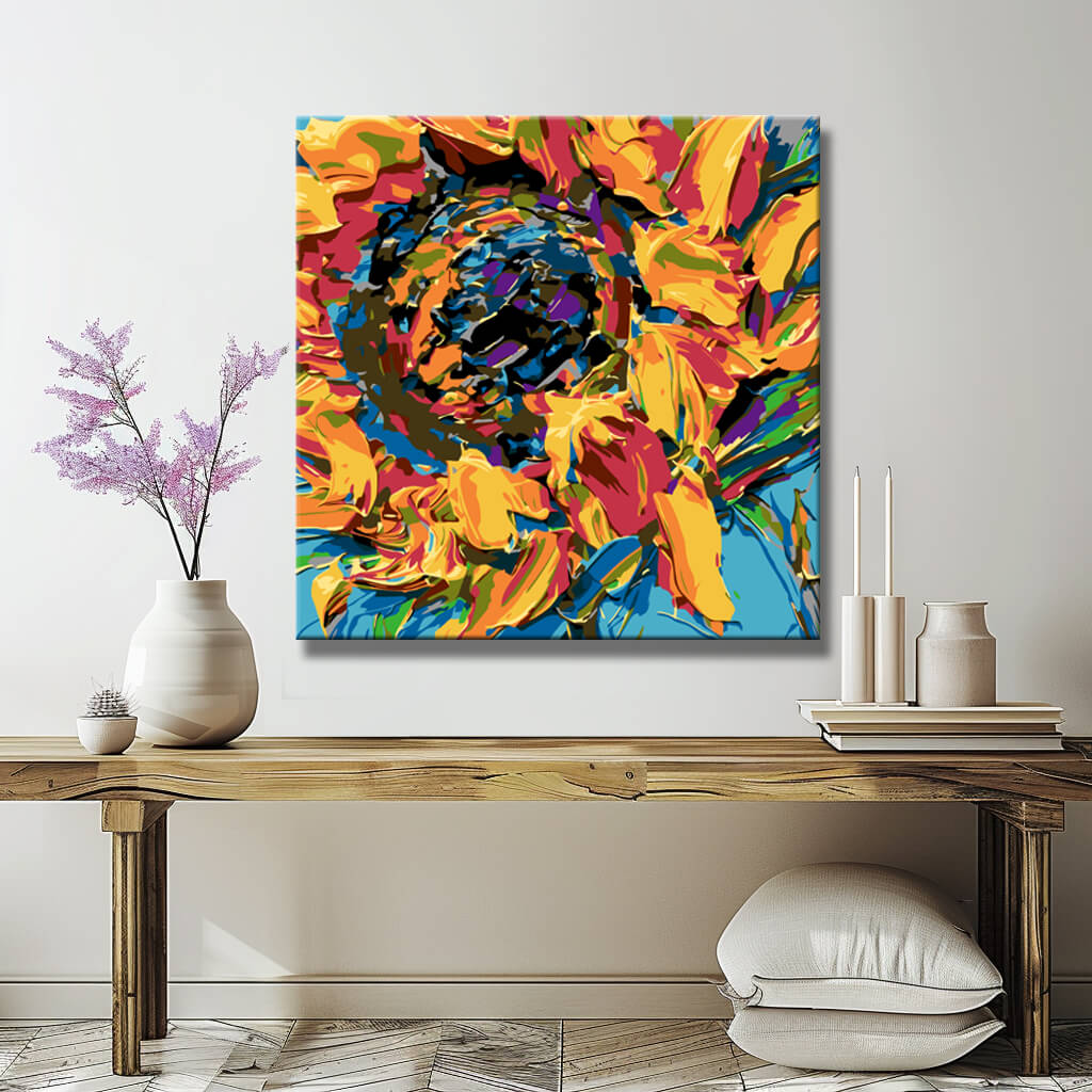 Malen nach Zahlen Van Gogh Sonnenblume I