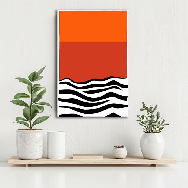 Malen nach Zahlen Kunst Minimalismus Freie Gestaltung