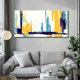 Paint by Numbers Art Abstract Painting White Gold