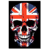 Malen nach Zahlen Totenkopf - UK - Großbritannien