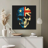 Malen nach Zahlen Totenkopf - Australien