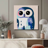 Painting by Numbers Illustration Owl Portrait