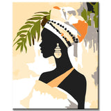 Malen nach Zahlen Afrikanische Frauen