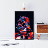 Malen nach Zahlen Star Wars Aquarell Versand aus DE