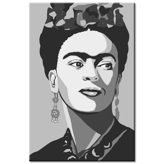 Malen nach Zahlen Frida Kahlo Portrait