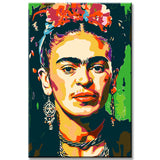 Malen nach Zahlen Frida Kahlo Kunst Versand aus DE