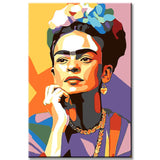 Grind nach Zahlen Frida Kahlo Pop Art