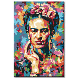 Malen nach Zahlen Frida Kahlo Pop Art Versand aus DE