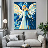 Malen nach Zahlen Leitender Engel Kunst