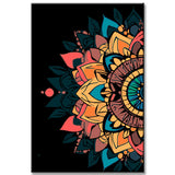 Grind after Zahlen Dunkles farbenfrohes Mandala Versand from DE
