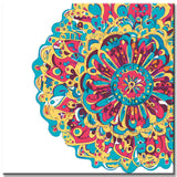 Painting by Numbers Mandala Flower Circle Shipping from DE