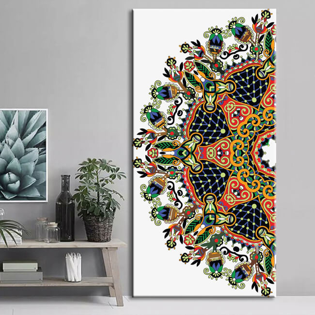 Malen nach Zahlen Vintage Mandala Kunst Versand aus DE