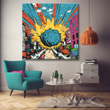 Pop-Art-Explosion - Malen nach Zahlen