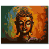Living Buddha Amitabha - Painting by Numbers
