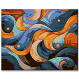 Abstract Musterpracht - Malen nach Zahlen