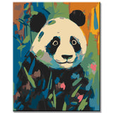 Panda im Stil von Matisse - Malen nach Zahlen