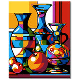 Pop-Art Objekte - Malen nach Zahlen