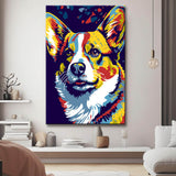 Verspielter Welsh Corgi - Malen nach Zahlen