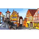 Malen nach Zahlen Rothenburg o.d. Tauber