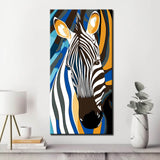 Malen nach Zahlen Zebra tier
