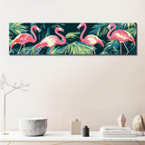 Malen nach Zahlen Tiere Flamingos